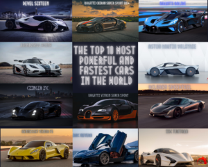 The 10 Most Powerful and fastest cars in the world
